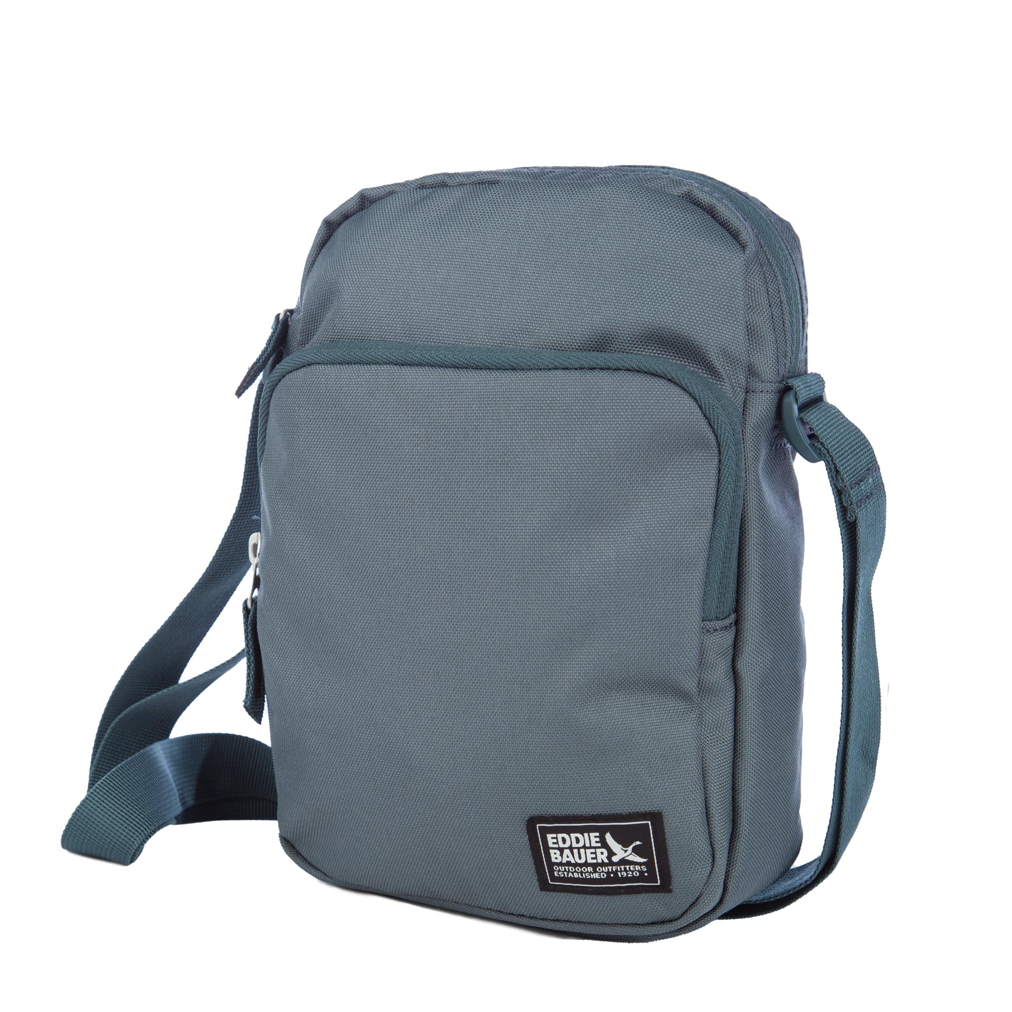 Eddie Bauer Jasper Crossbody Bag with Zippered Main Compartment and Adjustable Shoulder Strap
