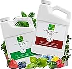 ENVY Hydroponic Plant Food A & B – Two-Part Liquid Nutrient for Indoor/Outdoor Plants – Supports All Growth Stages – Soil, Coco, Hydroponics, DWC – Quart Set
