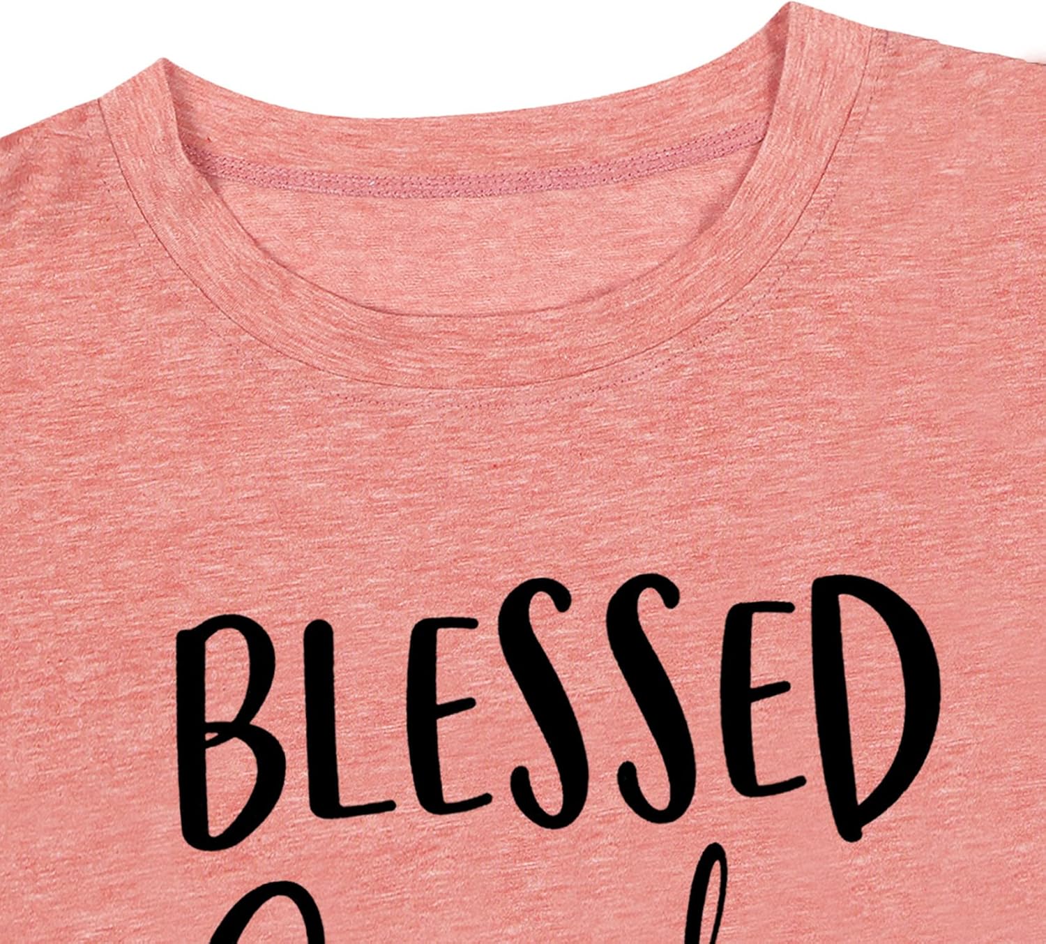 MAIHUN Blessed Grandma Shirt for Women Grandmother Heart Graphic Tees Grandma Gift T-Shirt Tops Green - Image 5