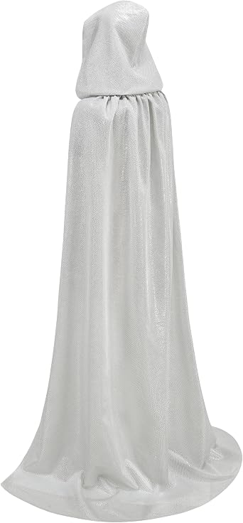 LMYOVE Full Length Cape for Halloween Bling Bling Cloak Christmas Outfits