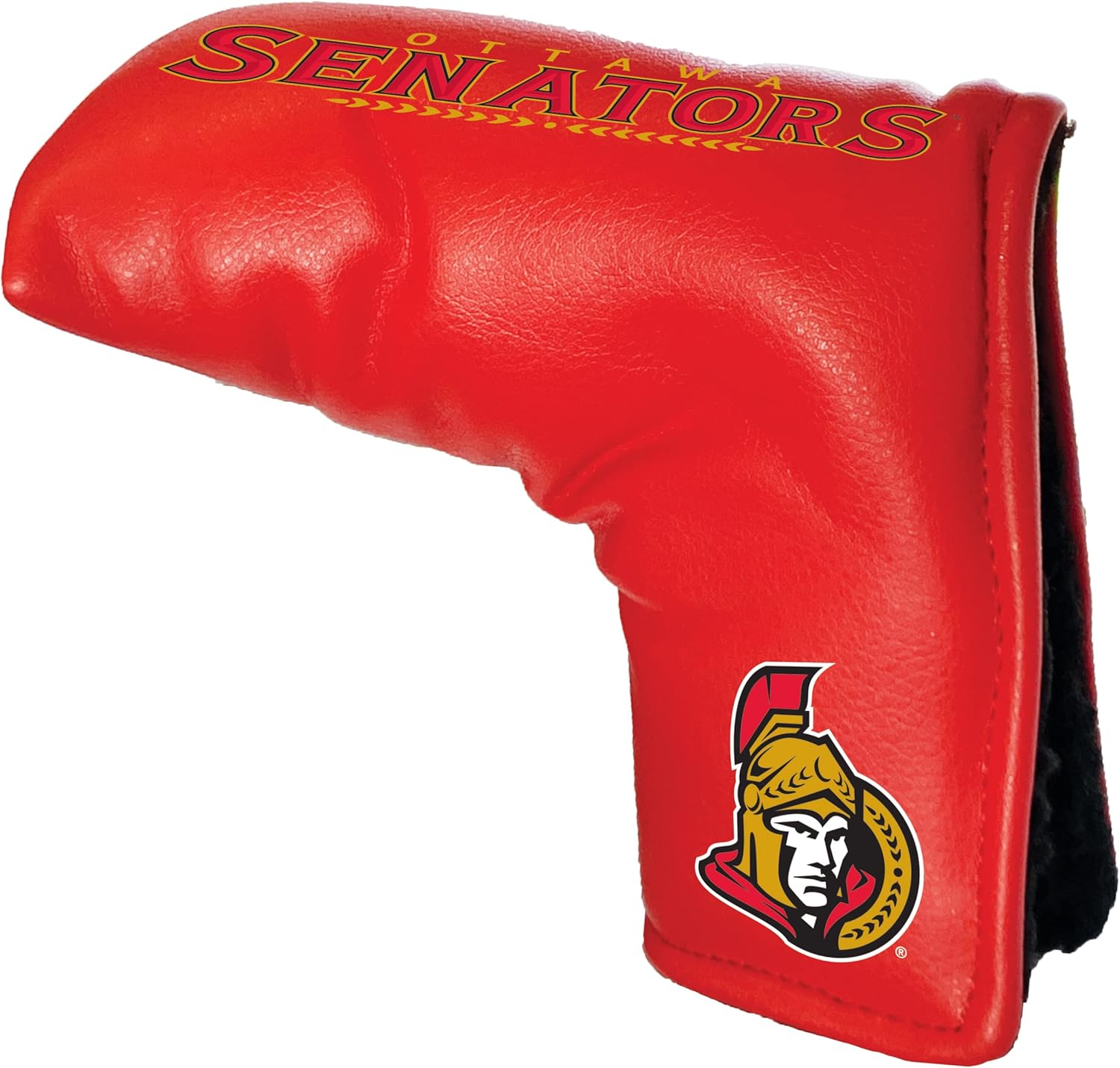 Team Golf NHL Ottawa Senators Tour Blade Putter Cover - Printed Team Golf NHL Tour Blade Putter Cover, Fits Most Blade Putters, Scotty Cameron, Taylormade, Odyssey, Titleist, Ping, Callaway