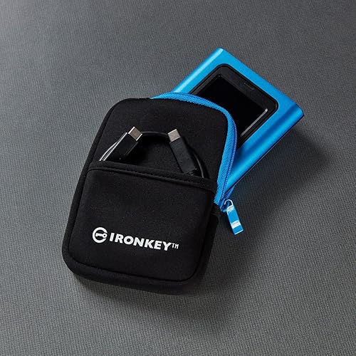 Miniatura 9 de Kingston IronKey Vault Privacy 80 960GB SSD externo  FIPS 197  XTS-AES 256GB cifrado  PIN de pantalla táctil  Protección de datos segura