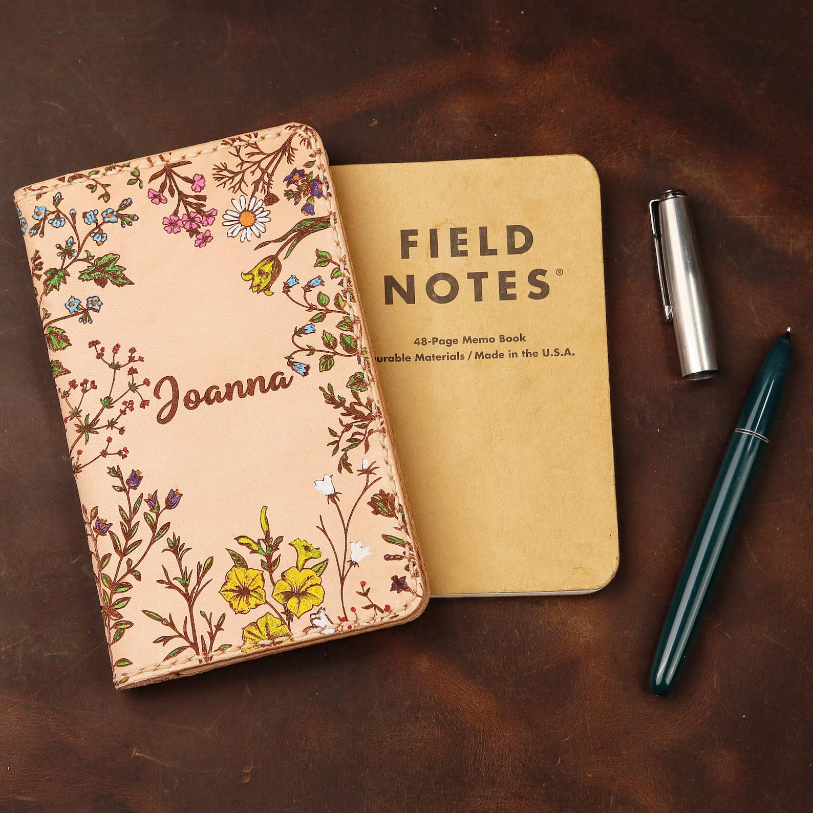 アンティーク ブローチ ノートカバー 花 アンティーク ブローチ ノートカバー 花 アンティーク ブローチ