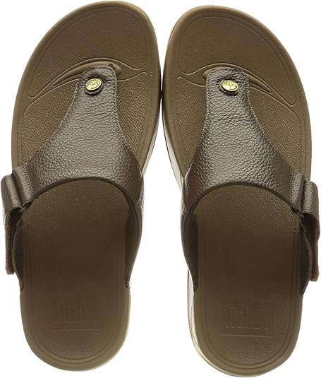 Amazon.com | FitFlop Trakk II mens Toe Post, Chocolate Brown, 11.5 UK |  Sandals