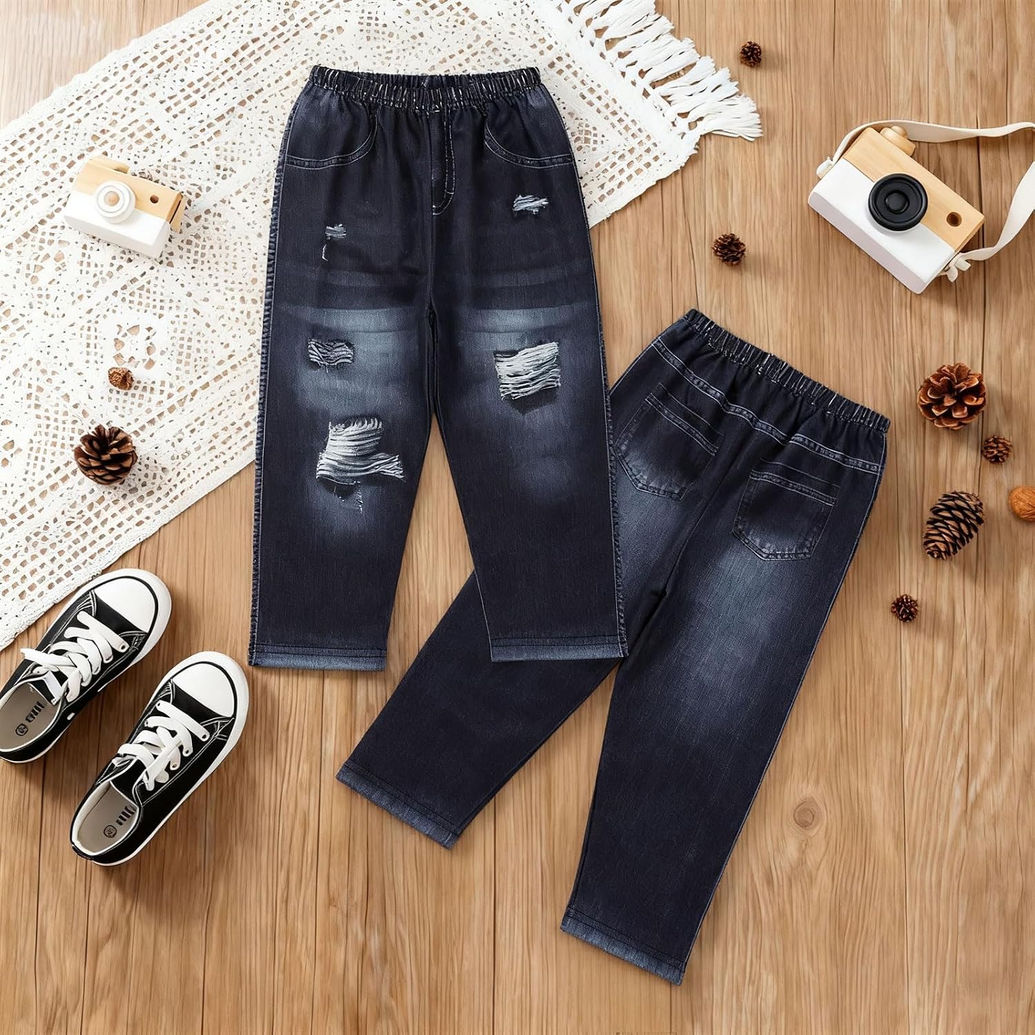 Ochine Toddler Boy Outfits Infant Long Sleeve Graphic Hoodie with Casual Pants Baby Fall Winter 2 PCS Clothes Set
