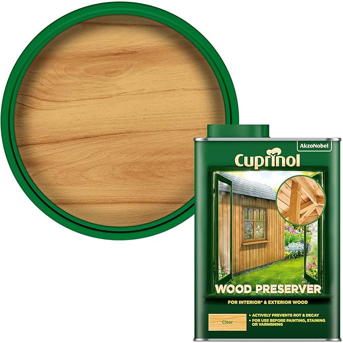 Cuprinol 5330417 Wood Preserver Clear 1L Amazon.co.uk DIY & Tools