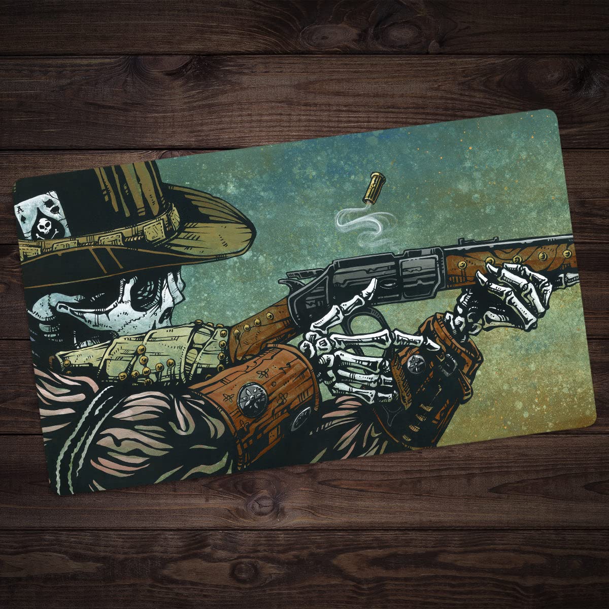Lever Action Deskmat Playmat Inked Gaming TCG Game Mat for Cards (13+)