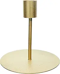 Candelabro Pequeno Fino Decorglass Dourado