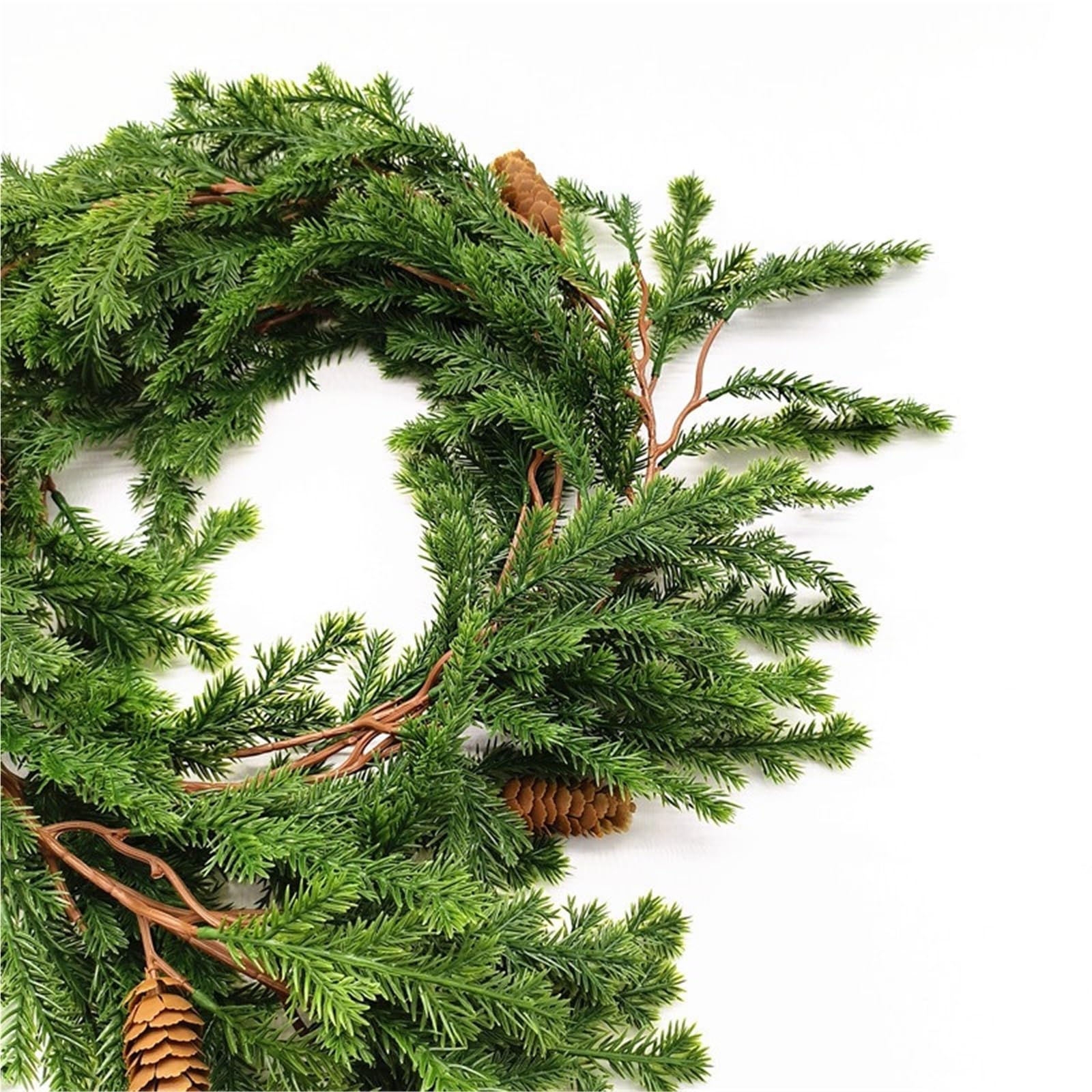 Weihnachten Girlande Zederngirlande, Künstliches Grün, Zypresse, Kiefer for Kamintisch Weihnachtsdekoration