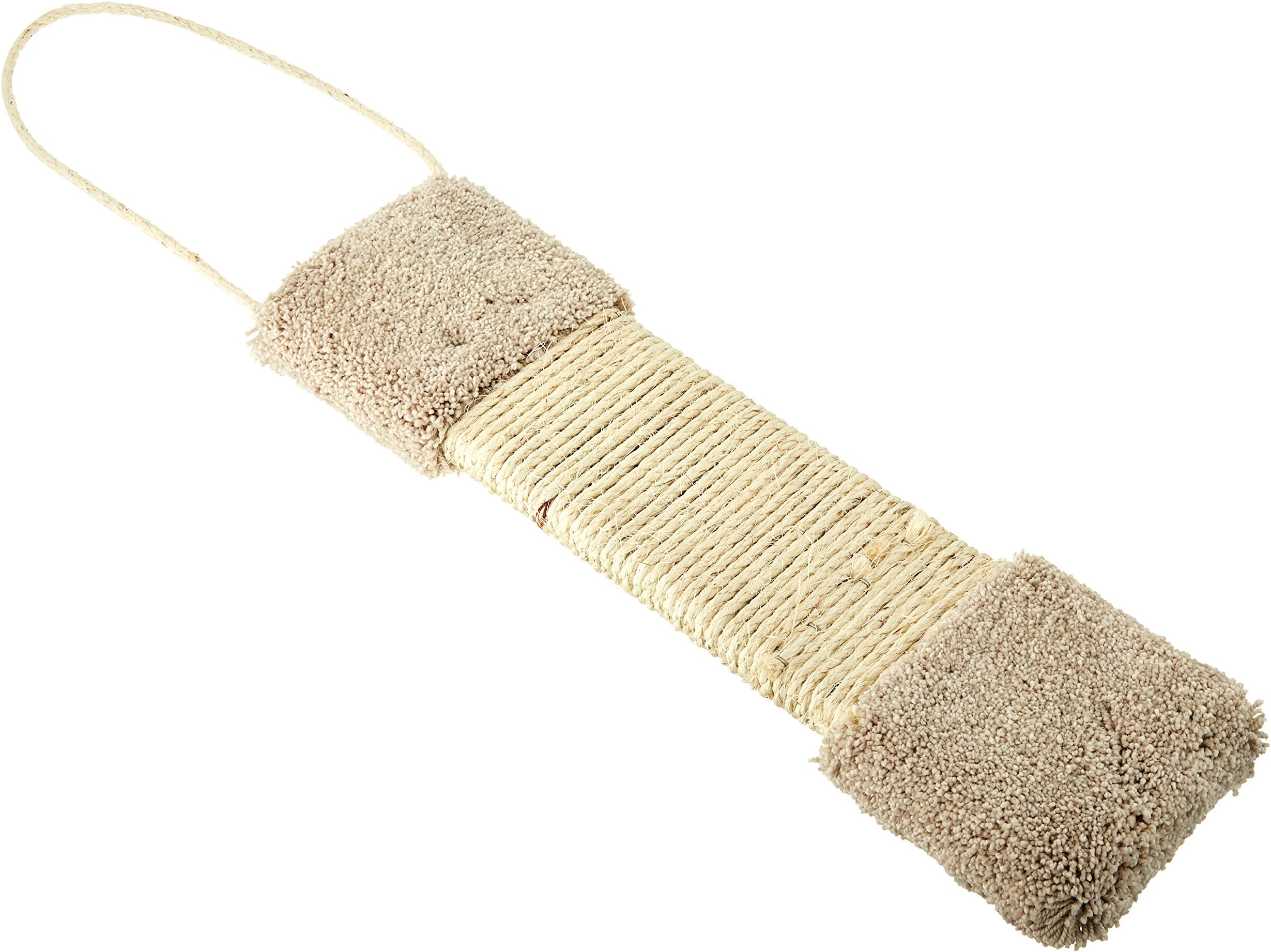 Classy Kitty Door Scratcher Hanging Carpet Post with Sisal (Colors may Vary)