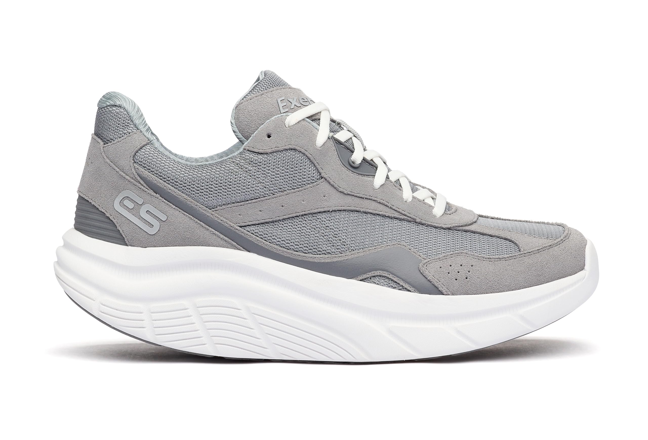 Exersteps | Men's Whirlwind 2 | Full Rocker Bottom, Max Cushion Walking Shoe