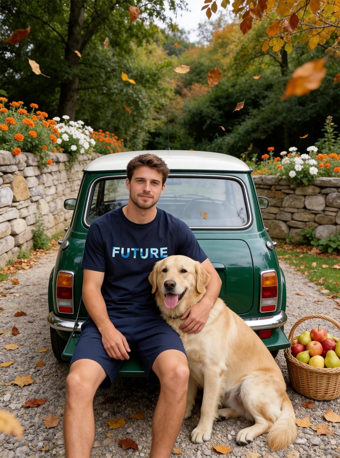 Sykooria Mens Pajamas Set Cotton Pajamas Shorts Set Short Sleeve Pjs Sets Soft Sleepwear S-XXL - Image 8