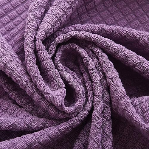 Miniatura 2 de Juego de 2 fundas elásticas para reposabrazos de elastano para sillas, sofá, sillón, fundas para reposabrazos de jacquard, protector antideslizante