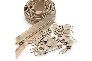 Leekayer #3 Beige Nylon Zipper by the Yards