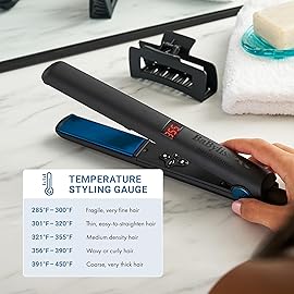 BaBylissPRO Limited Edition 1 Nano Titanium Digital Hair Straightener