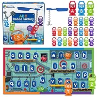 Learning Resources Fabbrica Robot ABC Gioco Educativo Dell'inglese Alfabeto