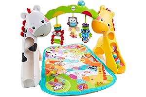 Fisher-Price Newborn-to-Toddler Jungle Adventure Play Gym in Rainforest