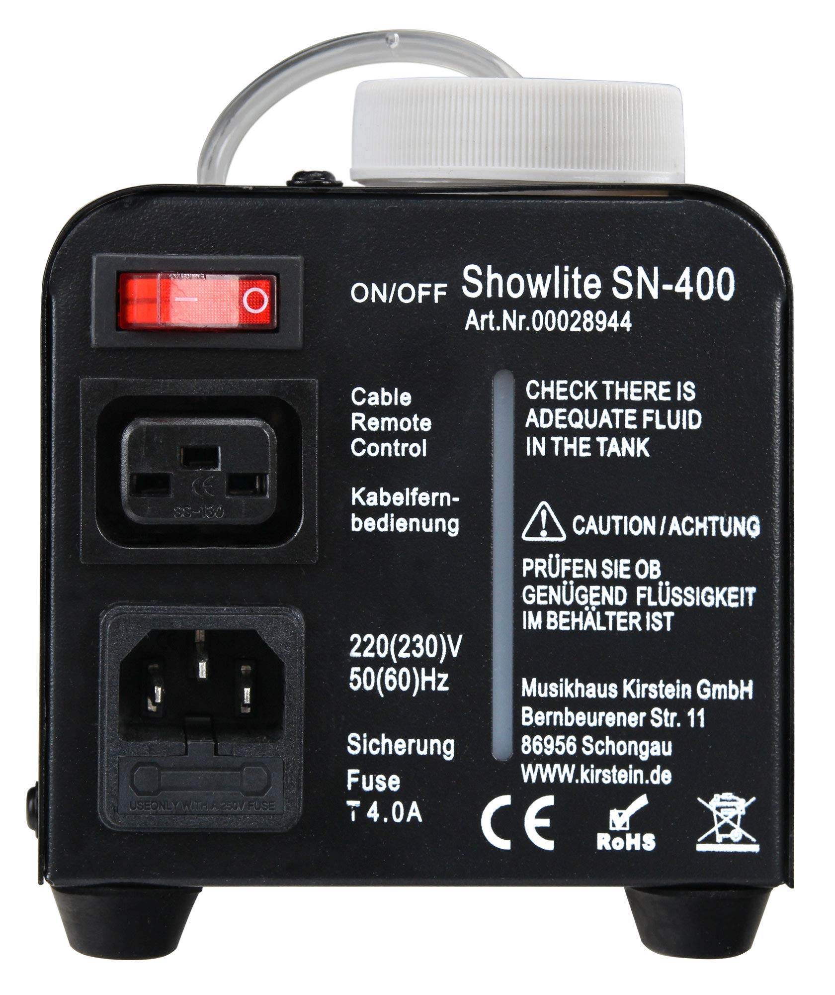 Mașină de fum Showlite SN-400 Lichid Eurolite Smoke Fluid 5L