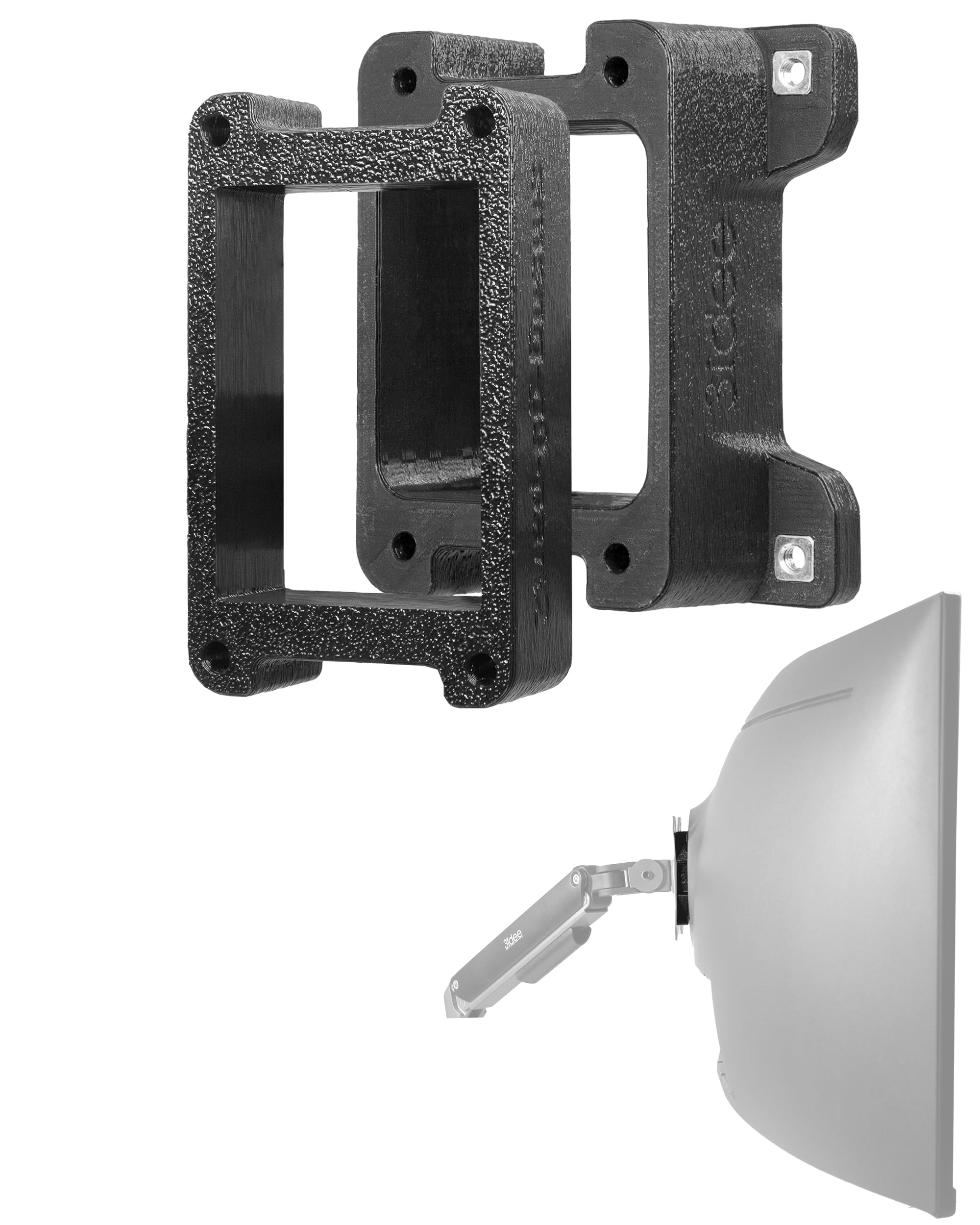 Adattatore VESA 75x75 Per Monitor Odys Q27 E Q27 Pro - 3IDEE In PLA Stampato 3D