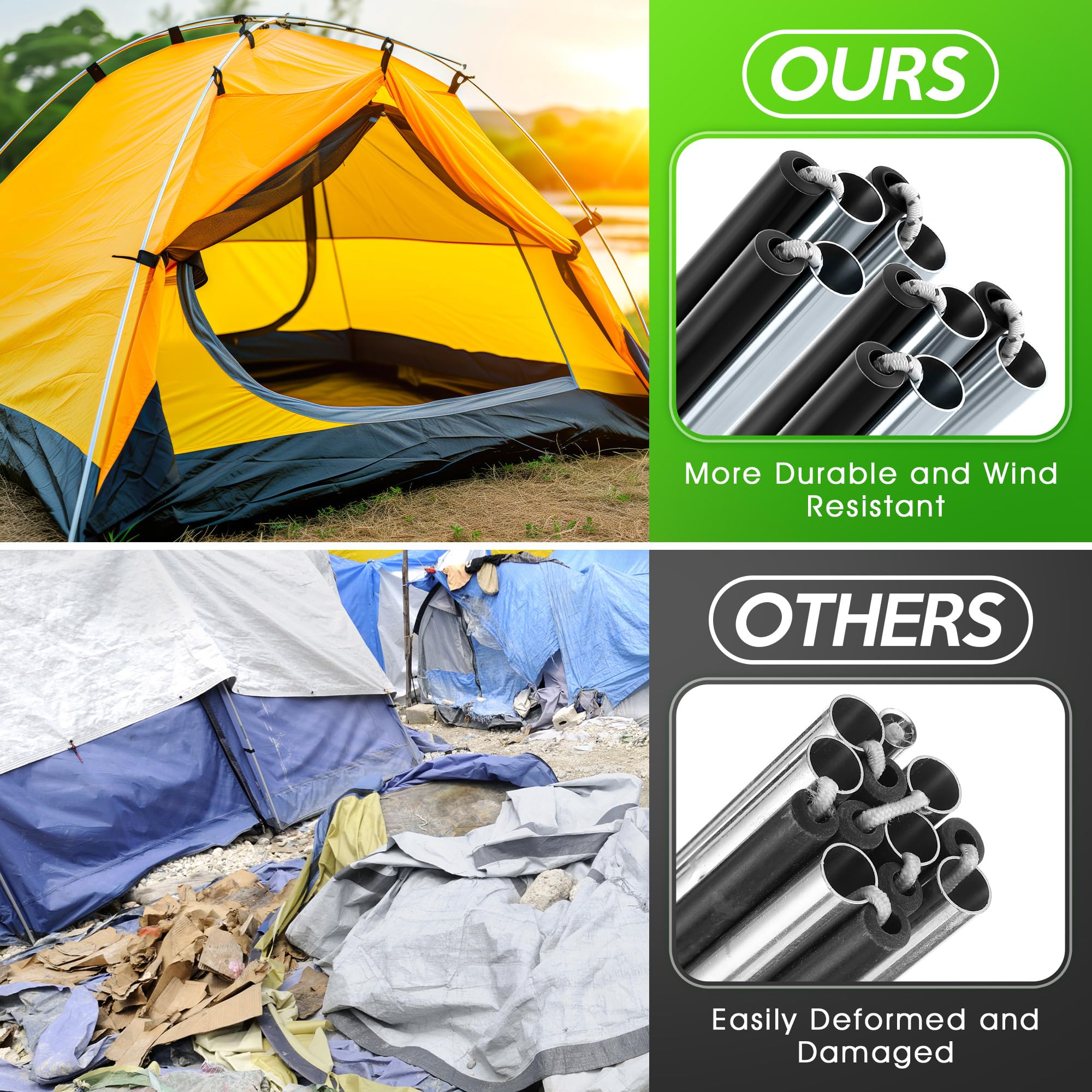 Tent Pole Repair Kit - Fix Your Tent Poles! -7