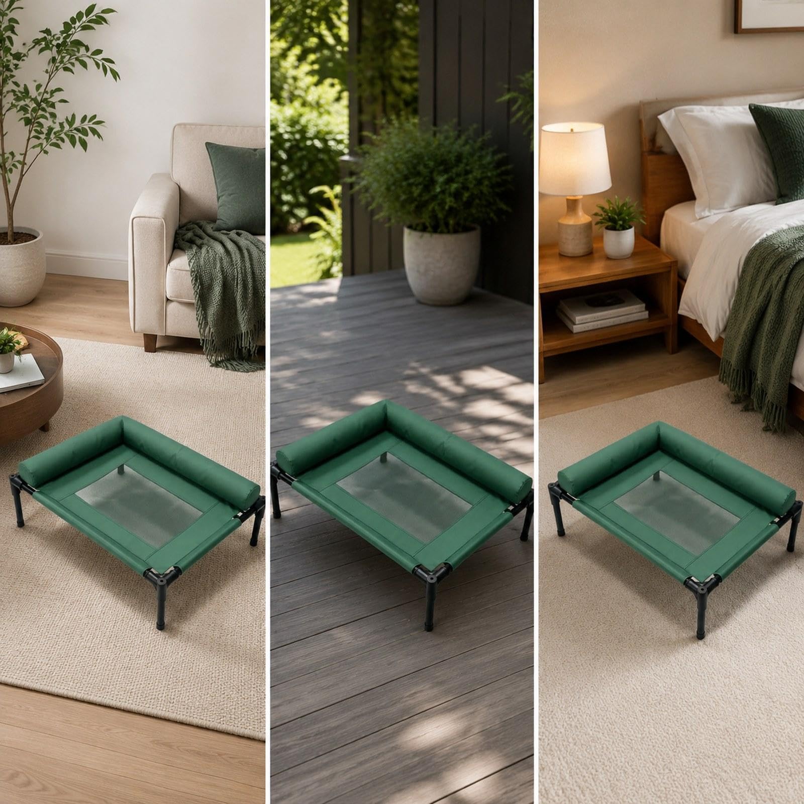 Lettino con Amaca per Esterni, Facile da Pulire, Elegante E Pratico, Ideale per Gattini, L