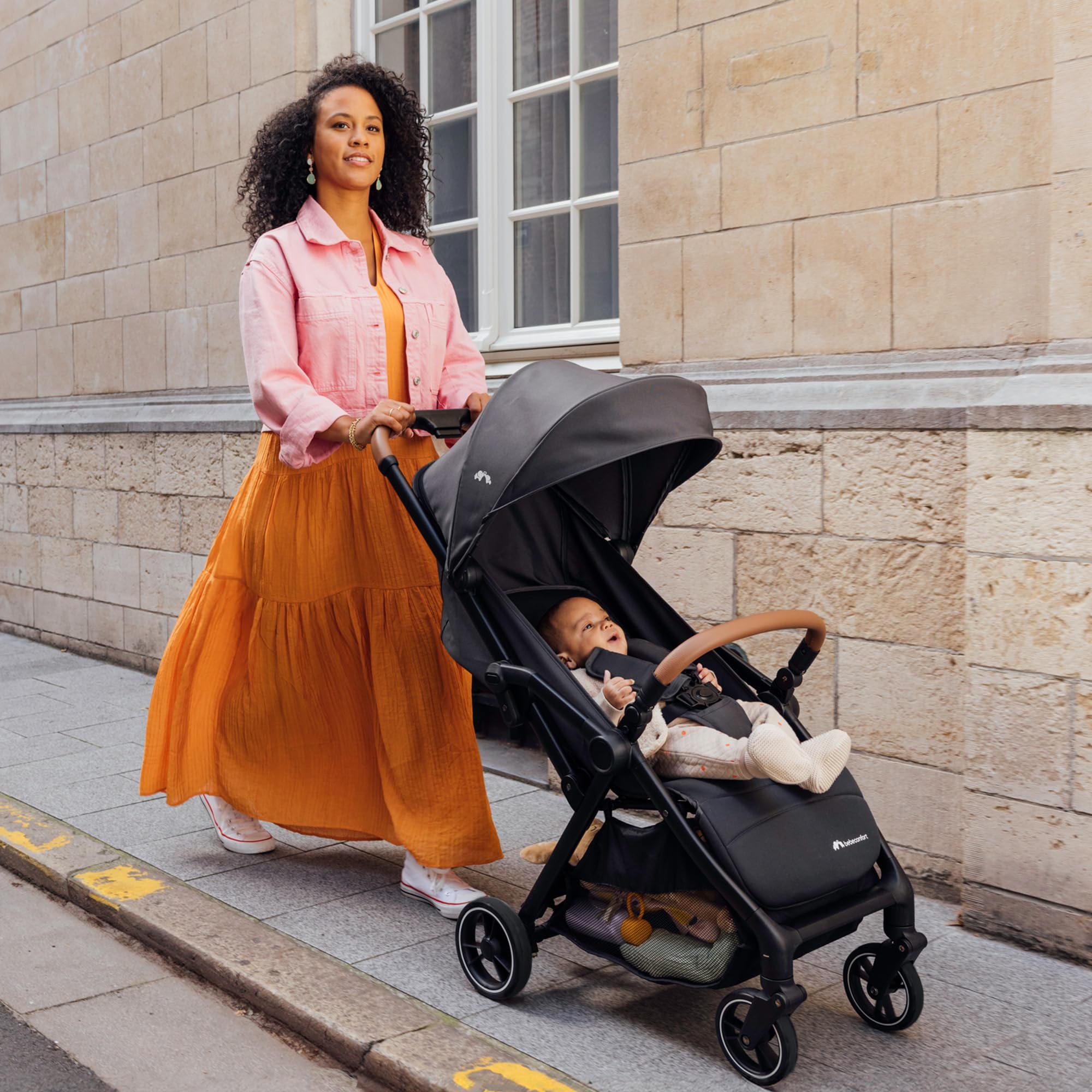 Bebeconfort Sunlite Passeggino leggero reclinabile pieghevole bambini 0-4 anni 22 kg 7,2 kg Tinted Grey