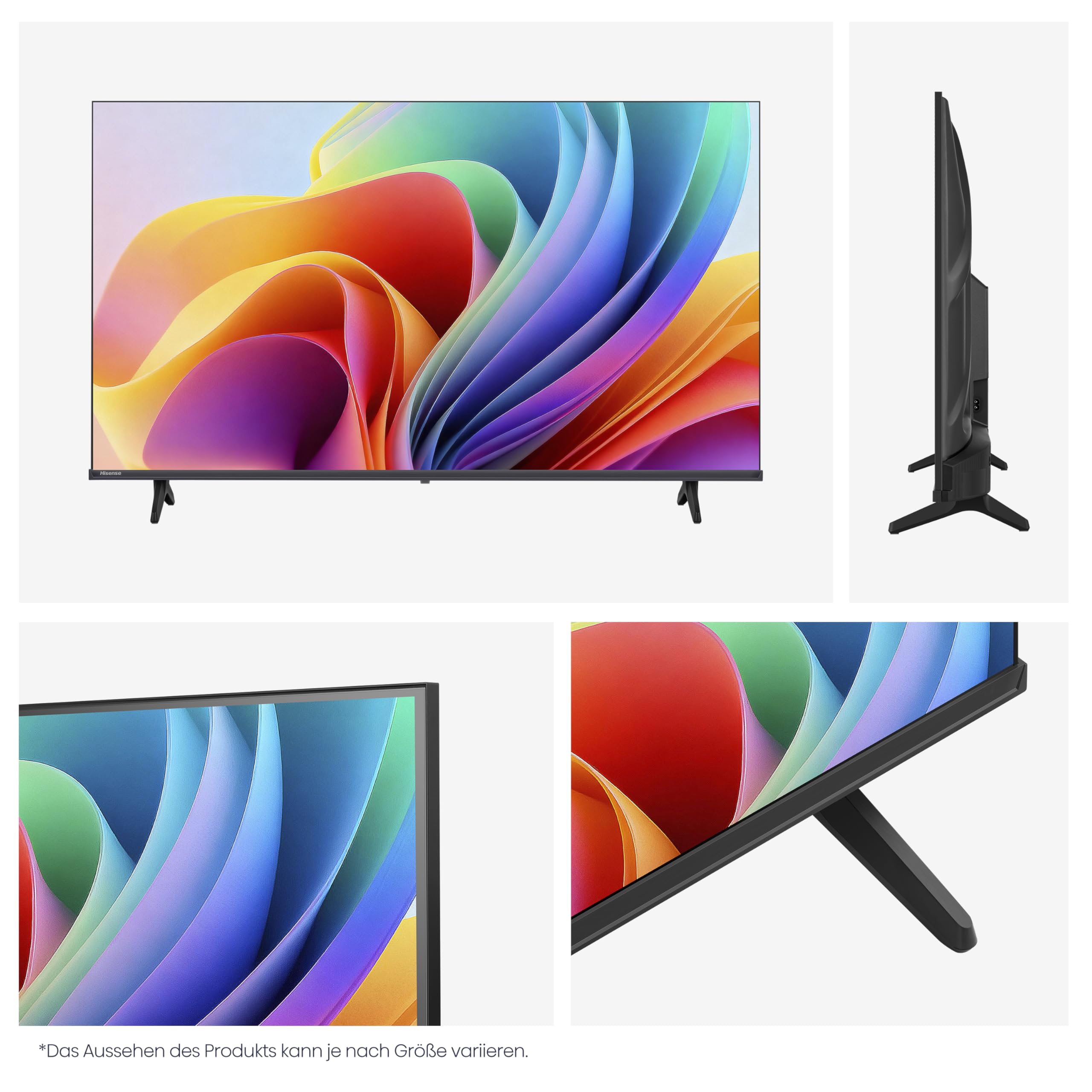 Hisense 40E4DS Fernseher 43 Zoll, 4K FHD Smart TV, Hi-View AI Engine, 60Hz Game Mode, Natural Colour Enhancer, Dolby Audio, DTS Virtual: X, Rauschunterdrückung, Airplay [2026]