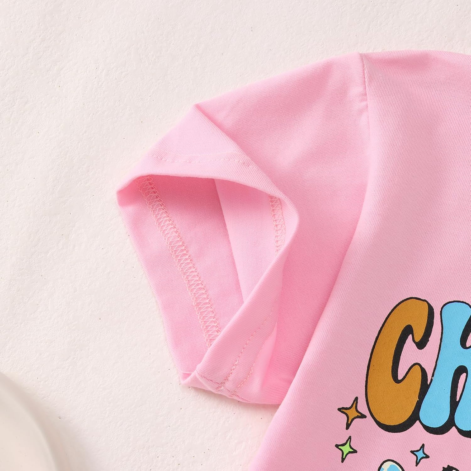 MODNTOGA Toddler Girl Easter Outfit Bunny Graphic T-Shirt Chillin' with My Peeps Letter Print Shirt Short Sleeve Tee Tops