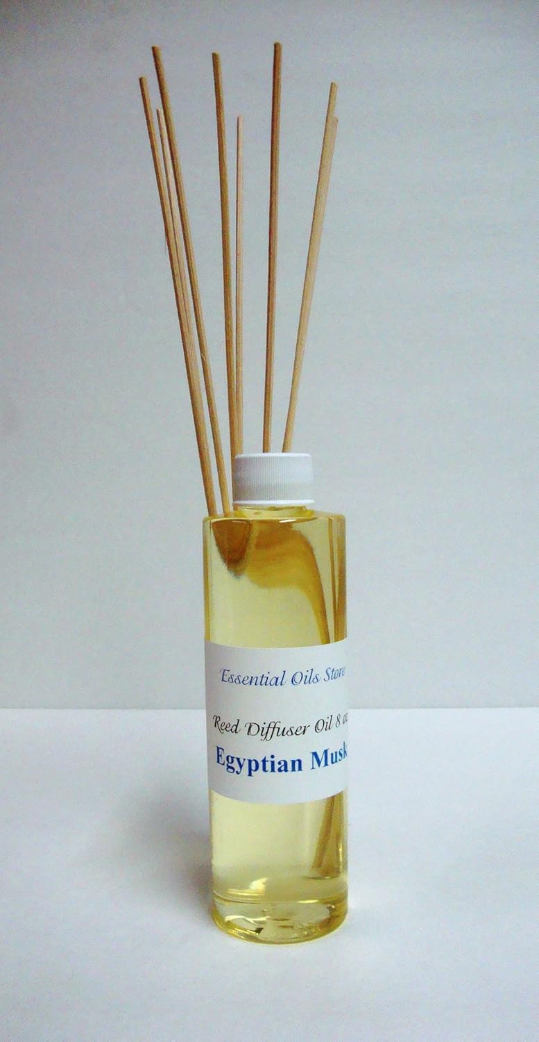 EGYPTIAN MUSK Reed Diffuser Oil for Home Fragrance with 8