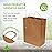Prime Line Packaging Brown Paper Bags, Kraft Paper Bags with Handles for Shopping, Merchandise, Retail, Small Business, Bulk, 13x7x17, 50 Pack
