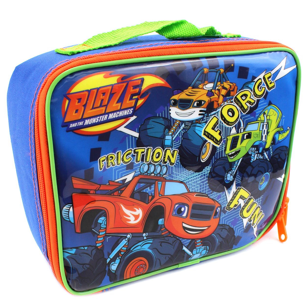 Nickelodeon Blaze and The Monster Machines Soft Lunch Box (Fun Blue)