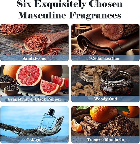 Miniatura 2 de AmaKane Aceites aromáticos, aceites esenciales masculinos para hombres, aromas de velas para hacer velas, aceite aromático para fabricación de