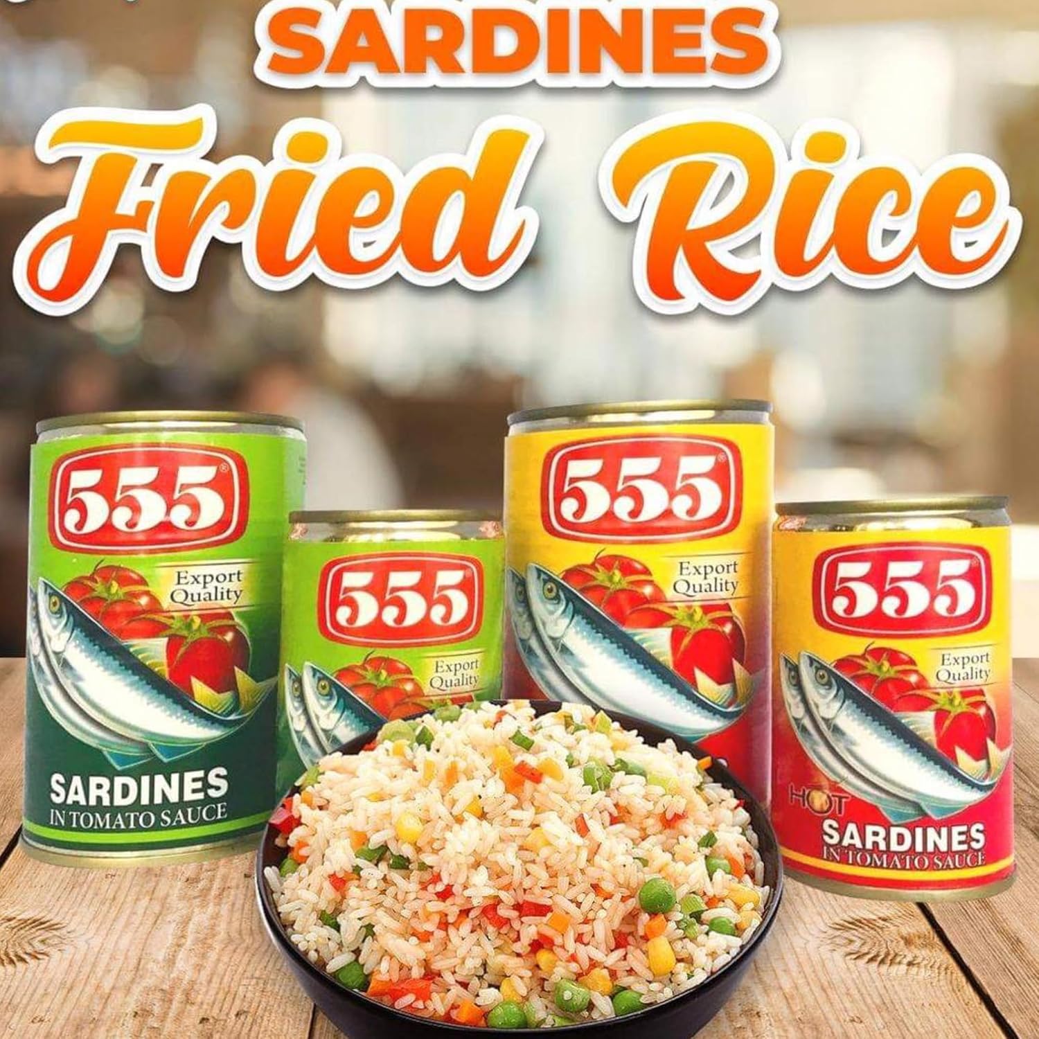 555 Sardines in Tomato Sauce 5.5oz (155g), 6 Pack image 4
