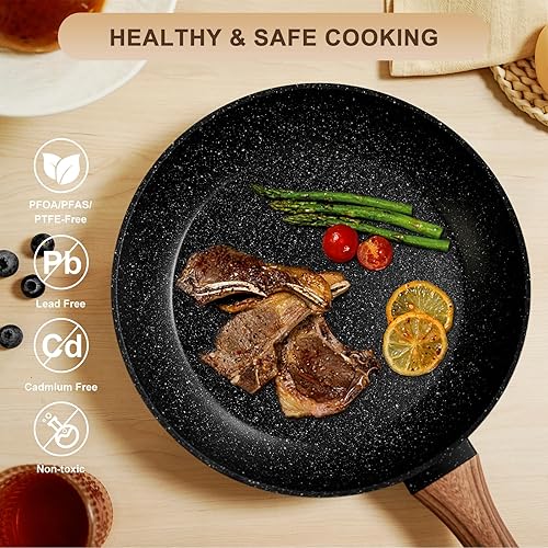 Miniatura 3 de Juego de utensilios de cocina antiadherentes de 25 piezas (negro)