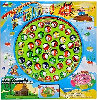 لعبة صيد السمك 5 لاعبين من Next Store، لعبة تعليمية تفاعلية للأطفال، خامات متعددة، تعزيز المهارات الحركية الدقيقة، لعبة مسلية وممتعة للمنزل وأعياد الميلاد.