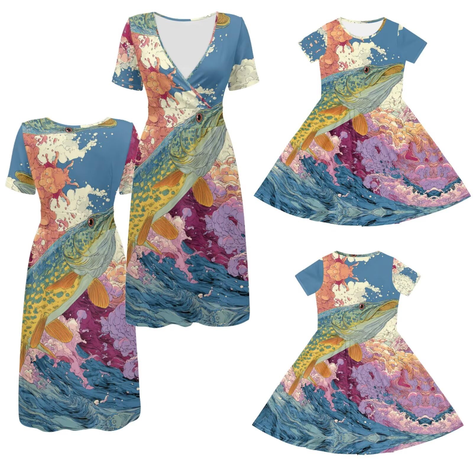 Robe d'été fille avec poche | La solution confort pour bouger librement - 6