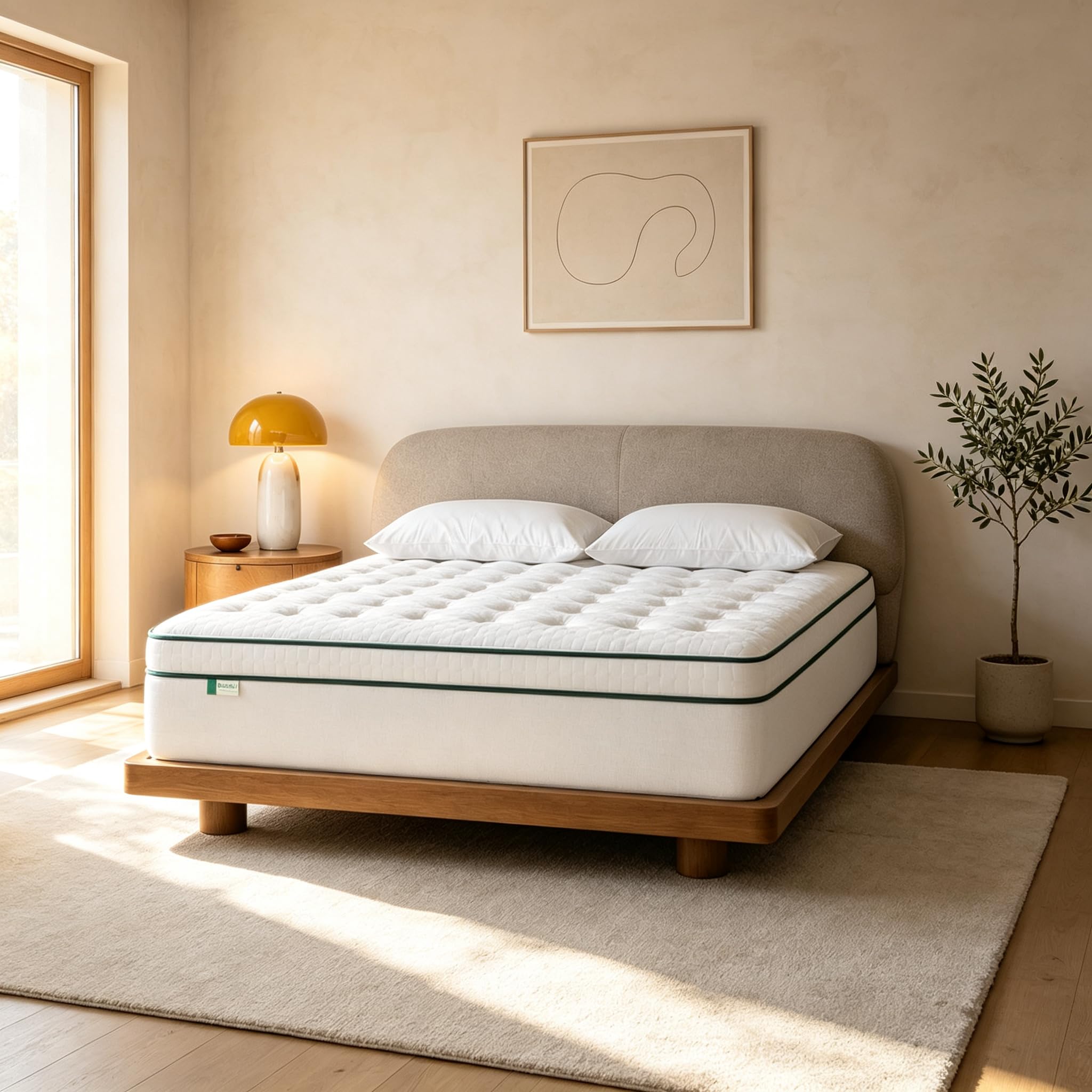 Novilla Topper Trapuntato Bianco, 160 x 190 cm, spessore 5 cm, Soffice
