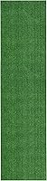 Ottomanson Artificial Grass Runner Rug 2'7" x 10' Outdoor Waterproof Turf Mat - Drainage Holes, UV Resistant, Pet & Kid Friendly Patio Lawn Decor