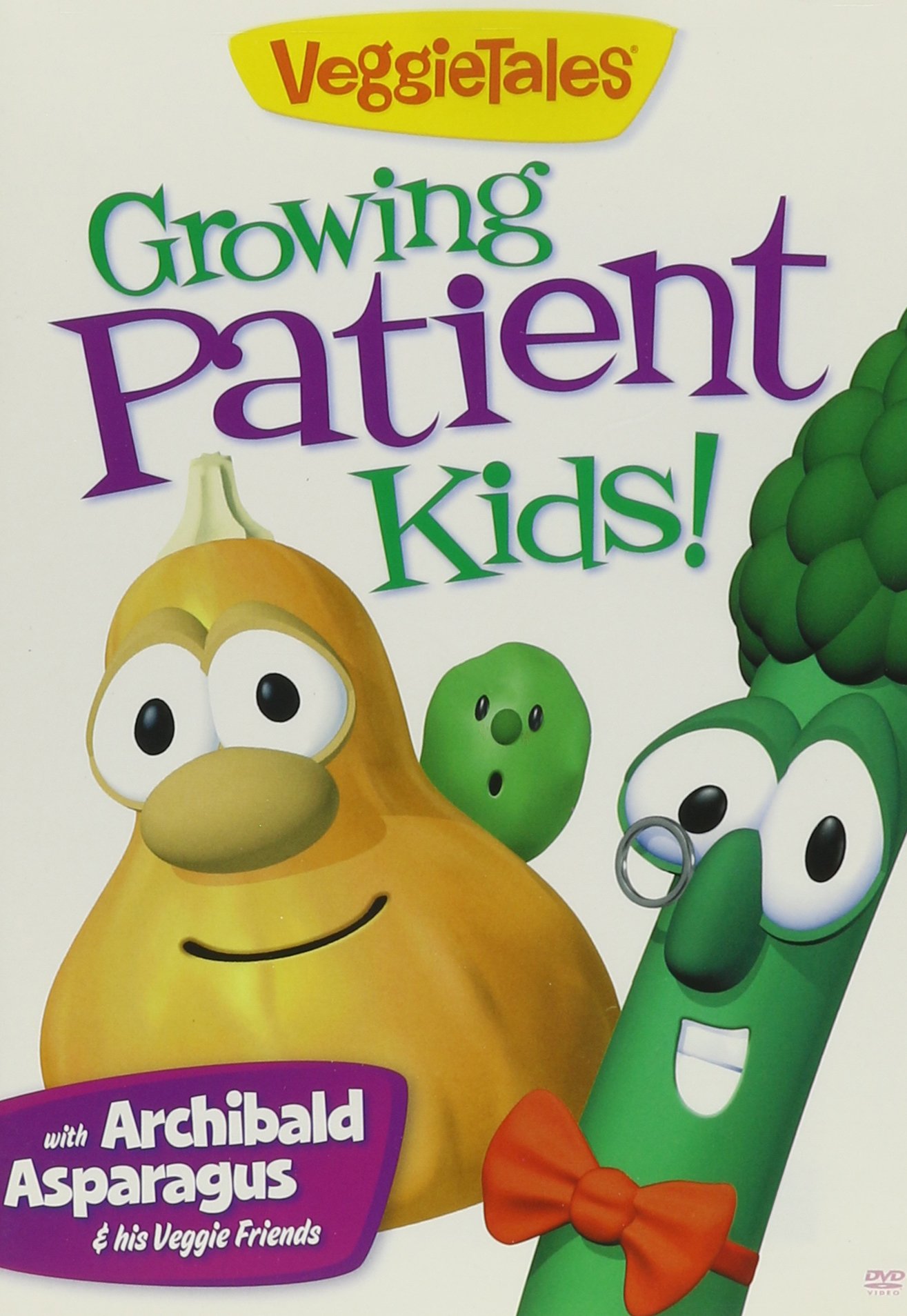 DVD Growing Patient Kids con lecciones educativas de origen USA