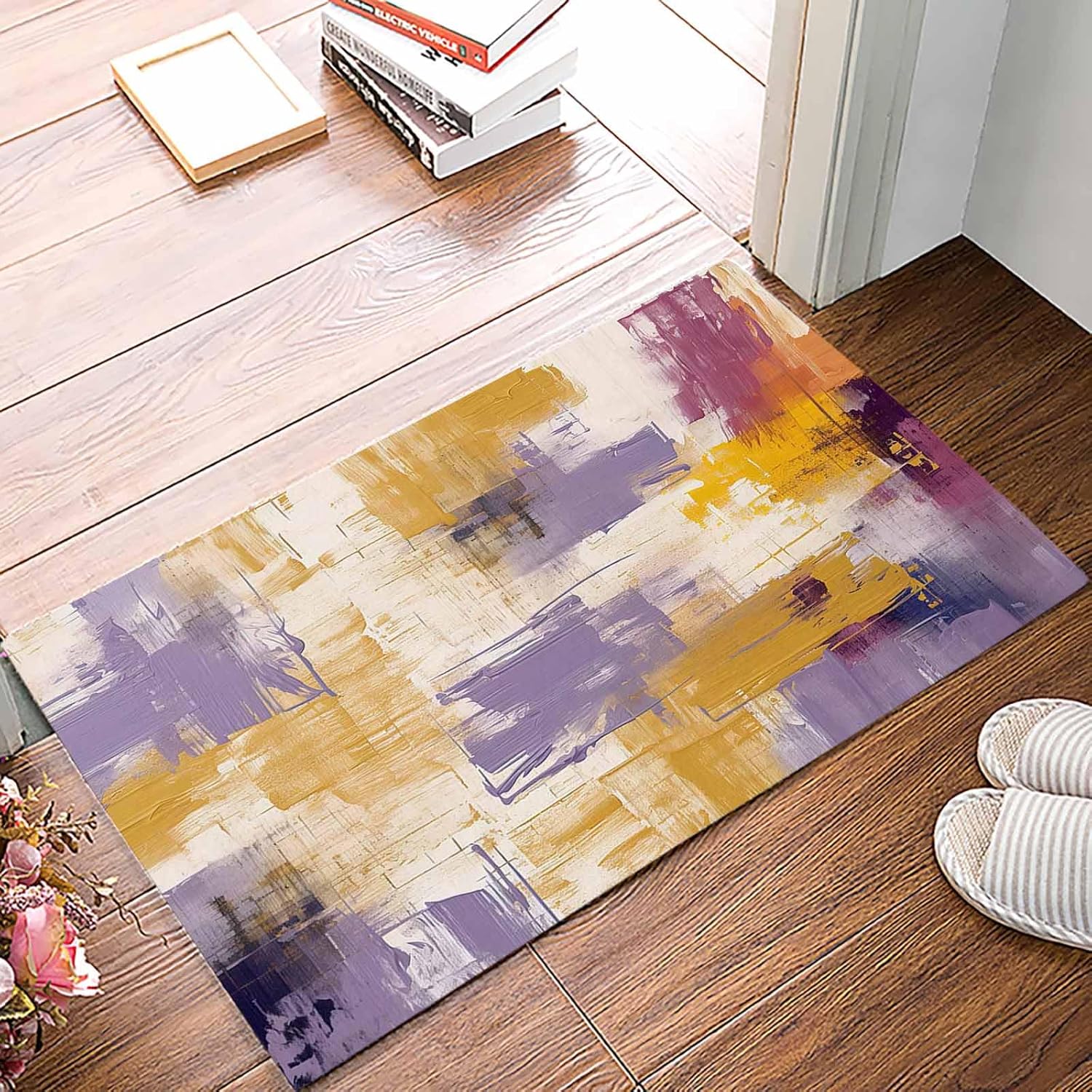 Absorbent Door Mat, Non Slip Floor Mats LowProfile Small