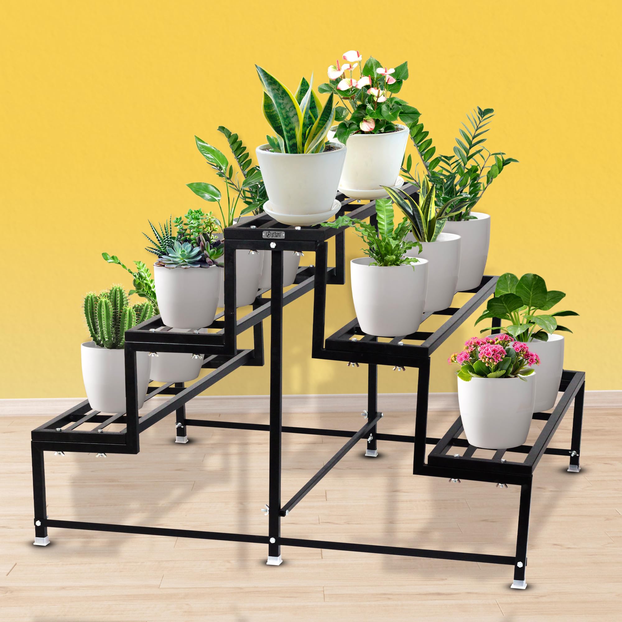 Urban Plant Heavy Duty Step Planter Stand (Easy Assembly) Indoor Planter Stand | Balcony Plant Pot Stand | Gardening Pot Stands (5 Step) (B0D5MQ9242) Amazon Price History, Amazon Price Tracker