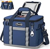 Vista 15 de Maelstrom Collapsible Soft Cooler Bag,35/55/75 Cans Beach Cooler with Flip Top Lid, Ice Chest, Leakproof & Portable for Beach, Camping, Road Trips &