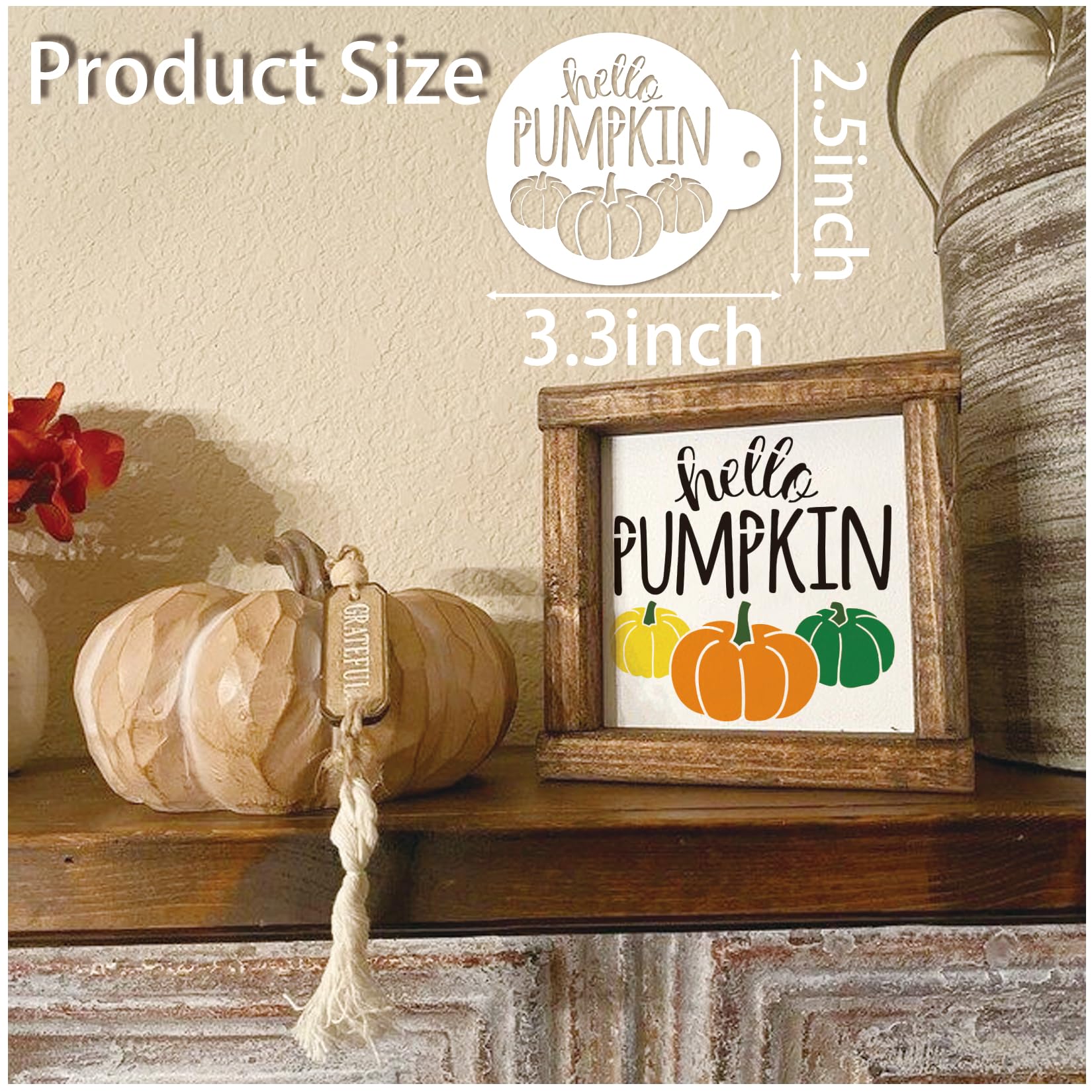 45 plantillas reutilizables para galletas de Navidad, Halloween, otoño, Acción de Gracias, para decoración de pasteles, para alimentos, postres y manualidades (45 días festivos)