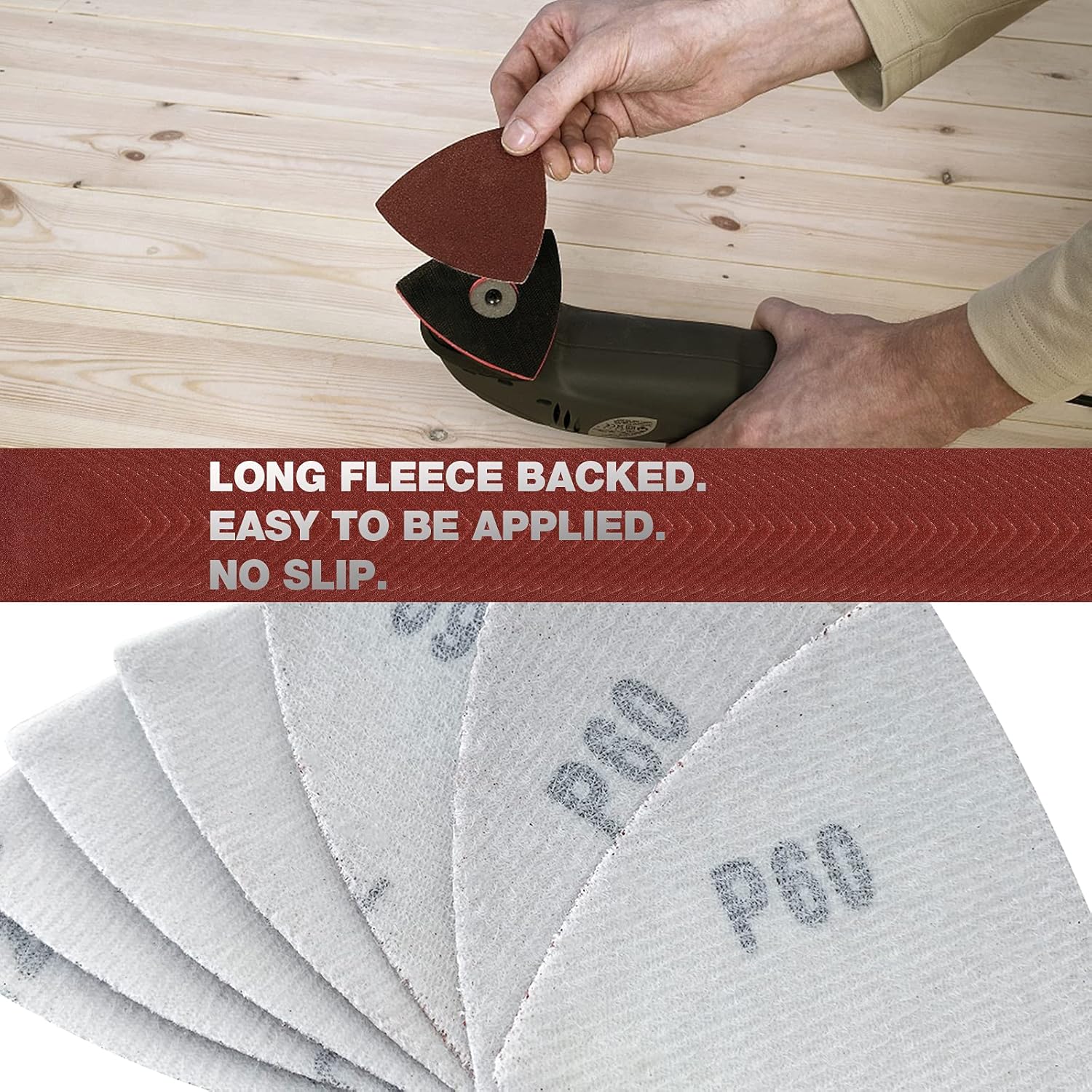 LIZMOF 70PCS Mouse Sandpaper, Aluminum Oxide Sanding Pads with 40, 60, 80, 120, 180, 240, 320 Assorted Grits, 5 Holes Detail Sanding Paper for Mouse Sander, 3-1/2inch×5-1/2inch Mouse Sander Pads: Industrial & Scientific