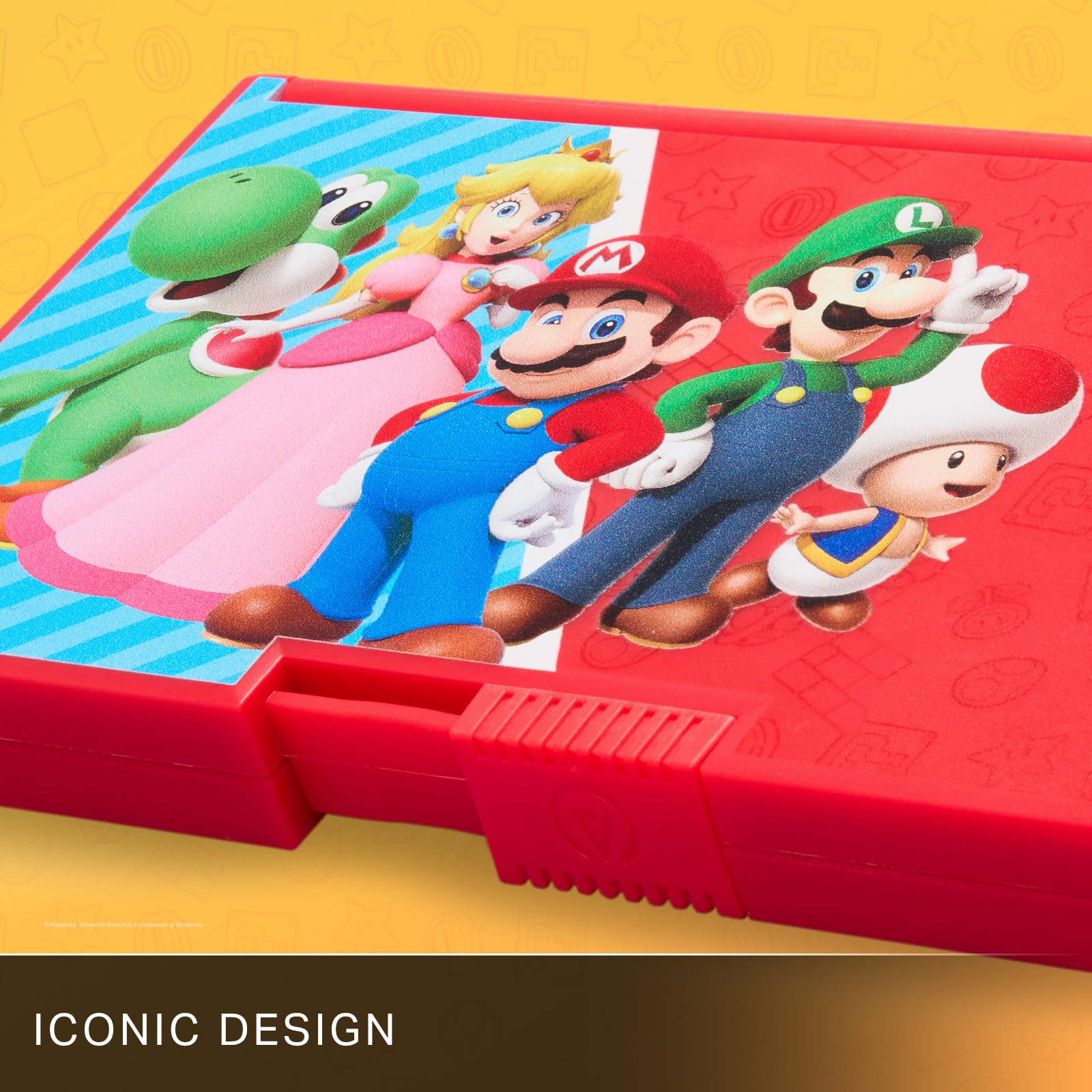 Etui PowerA XL na karty do gier Nintendo Switch - Bohaterowie vs. Złoczyńcy, przenośny, pojemnik na gry, karty do gier na konsolę Nintendo Switch