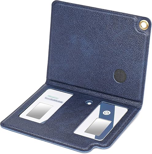 Estuche de viaje rígido portátil para AliveCor Kardia tarjeta móvil monitor de frecuencia cardíacatarjeta Kardiamobile dispositivos de monitor de