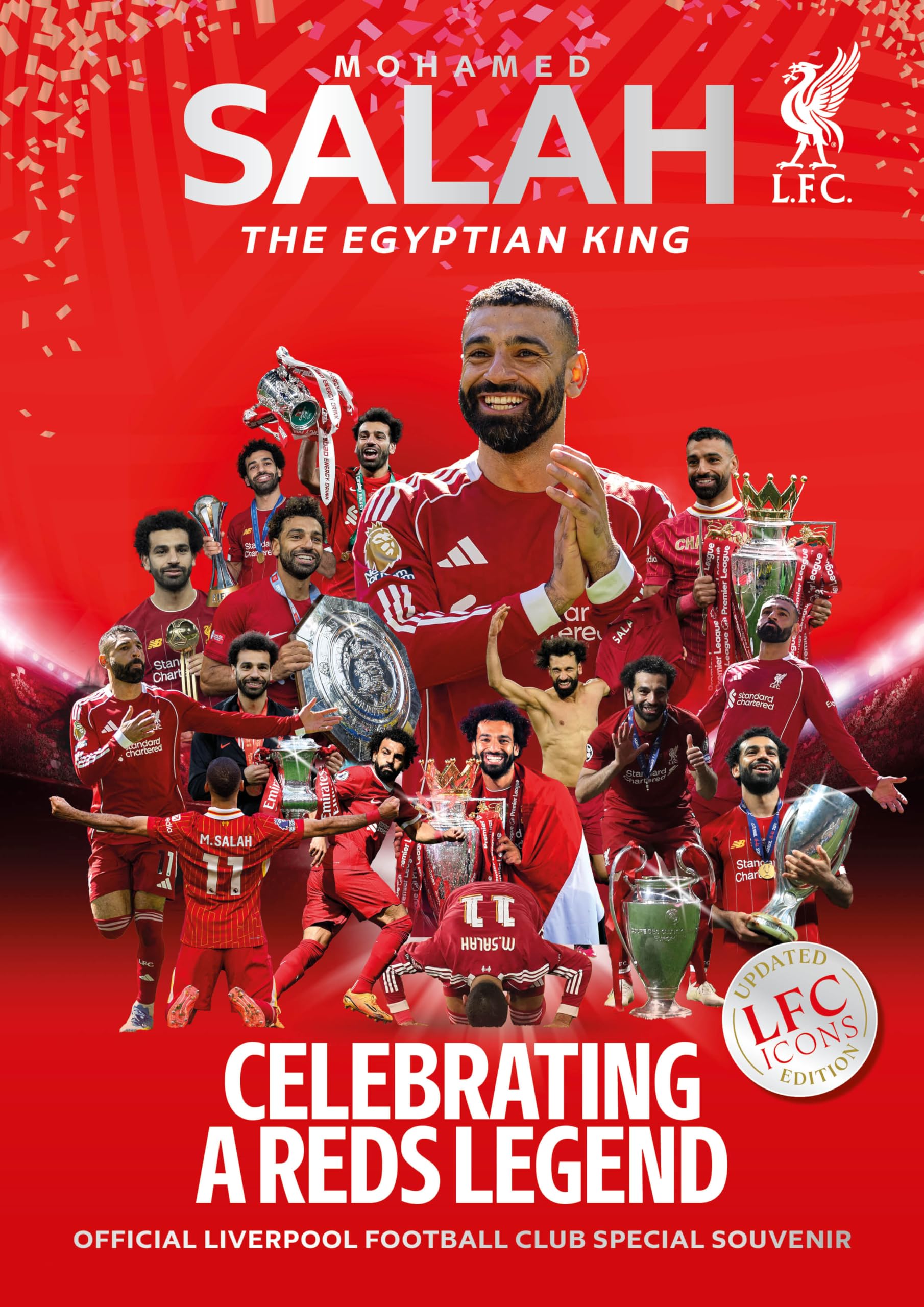 Mohamed Salah: The Egyptian King - LFC ICONS official club magazine - updated 2026 edition