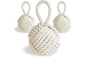 Elegant Nautical Rope Door Stopper: A Timeless and Sturdy Guardian for Your Home