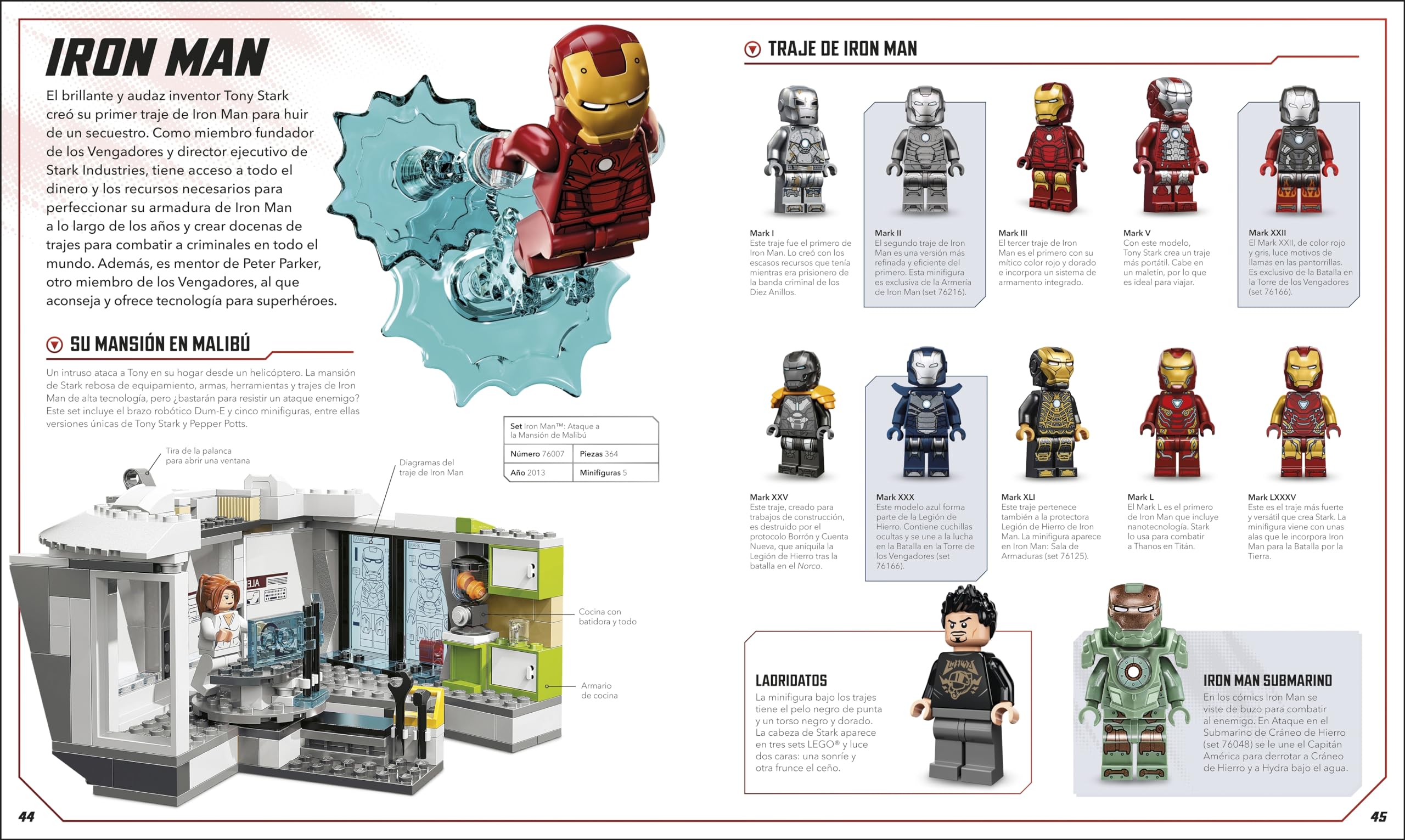 Lego Marvel. Diccionario visual: Incluye una minifigura exclusiva de Iron Man