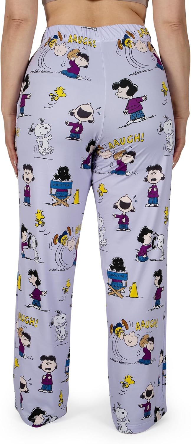Collections Etc Unisex Snoopy Take Me to The Beach Lounge Pants Multi-Colored X-Large - Image 4